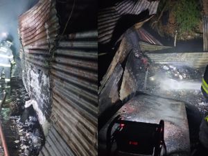 Pérdidas totales tras el incendio de una vivienda precaria en el norte de Santa Fe