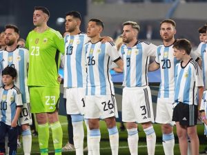 Por Telefe Santa Fe, la Selección Argentina juega su último amistoso previo al inicio del Mundial