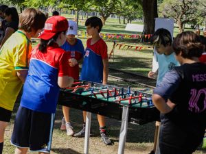 Juegos Suramericanos: se realizó la propuesta “Deportes y Recreación en tu Barrio” en el Parque Federal