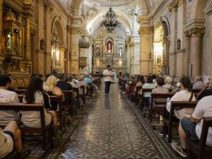Se celebró la segunda jornada de Turismo de la Fe en la Manzana Jesuítica