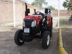Se adquirió un nuevo tractor para el Cementerio Municipal de la ciudad