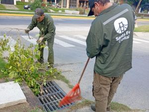 Alerta por tormentas en la ciudad: se refuerzan las tareas de prevención