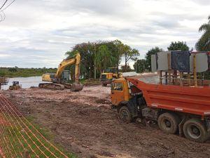 Se producen cortes y desvíos en la cabecera de Santo Tomé