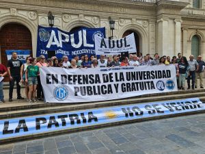 La docencia universitaria lleva adelante una semana de paro