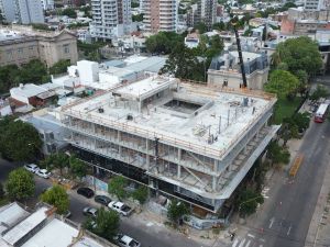 La construcción del Instituto Almirante Brown está en un 40 por ciento