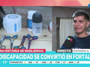 Una historia que merece ser contada: Fernando tiene una discapacidad y emprende con pasión