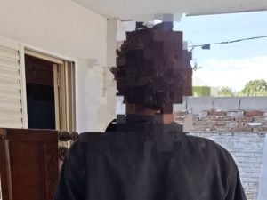 Detuvieron a un hombre en Santo Tomé mientras robaba cables del alumbrado público