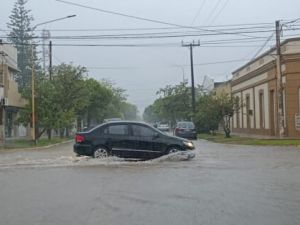 Intensas lluvias afectan a las localidades de Vera, Reconquista y Avellaneda