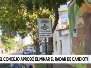 Analizan retirar radar en Candioti y reemplazarlo por obras viales