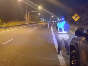 Dos mujeres heridas tras un motoderrape en Ruta 168 a la altura de Colastiné Sur