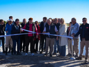 Pullaro inauguró el puente El Cántaro en San Javier y destacó su impacto productivo