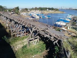 Proponen desmantelar el Puente Palito por riesgo de derrumbe