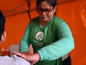 La campaña de vacunación se tras lada al Eco Canje del Centro Gallego
