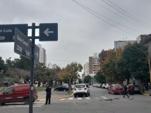 Fuerte accidente en el macrocentro de la ciudad