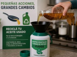 Buscan regular los aceites vegetales y grasas de fritura usados