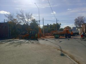 Búnker narco: ¿cómo fue la demolición de la casona de barrio Sur?