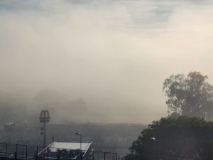 Poca visibilidad y mañana de martes fresca en Santa Fe