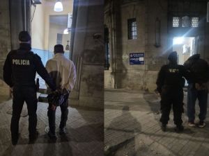 Detuvieron a dos hombres por intentar robar hierros de la obra del CARD
