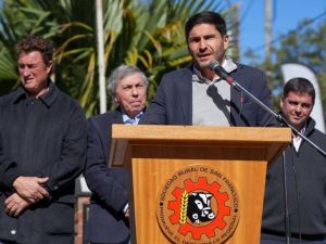 Pullaro volvió a reclamar el fin de las retenciones en la apertura de TodoLáctea 2026