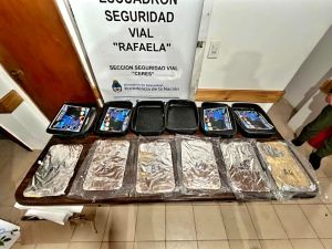 Secuestraron droga en la Ruta Nacional N° 34 en cercanías a Rafaela
