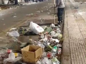 Se recolectaron casi 3 mil kg de residuos tras los festejos por el aniversario de Colón