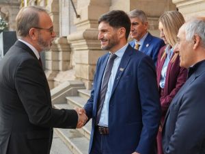 Pullaro recibió al embajador de Ucrania en Argentina
