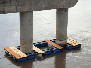 La falla en pilote del nuevo Puente Carretero se comenzará a reparar la próxima semana