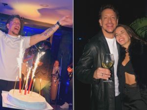 "Me siento muy bendecido": así fue el festejo sorpresa de Nico Vázquez por sus 49 años