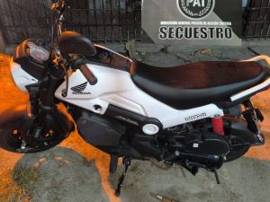 Insólita detención: robó una moto y le echó la culpa al diablo