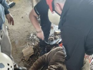 Bomberos rescataron a un obrero herido en el piso 23 de un edificio
