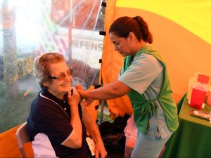 Continúa con la campaña itinerante de vacunación: el cronograma para toda la semana