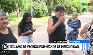 Colastiné Norte: Reclamo de vecinos por hechos de inseguridad