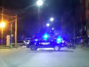 Balacera durante la madrugada en barrio Las Flores