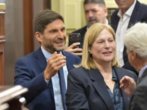 Gisela Scaglia respaldó a Pullaro y pidió consensos para la reforma laboral