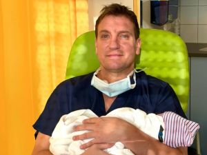 Nació Landon, el hijo de Maxi López y Daniela Christiansson