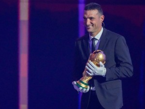 Scaloni, sobre el sorteo del Mundial: “En principio tenemos que estar satisfechos”