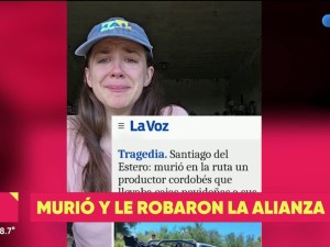 Murió entregando regalos y le robaron la alianza, su hija busca recuperarla
