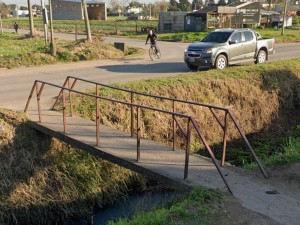 Millonaria obra para mejorar cruces peatonales en Aristóbulo del Valle