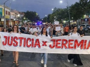Caso Jeremías Monzón: marcharon desde Santo Tomé hacia los Tribunales en pedido de justicia