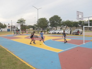 La municipalidad puso en valor la plaza Isabel la Católica de barrio Schneider