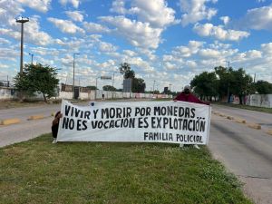 La protesta policial continúa en la ciudad de Santa Fe