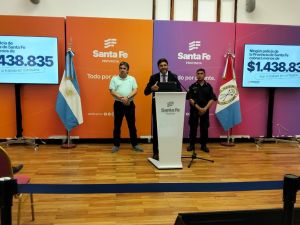 Pullaro anunció aumento salarial para la Policía de Santa Fe: el piso será de $1.350.000