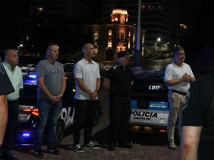 Año Nuevo: con un fuerte despliegue policial, los festejos se realizaron sin inconvenientes