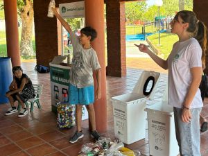 Se recuperaron más de 2.100 kilos de residuos reciclables en las ECOlonias