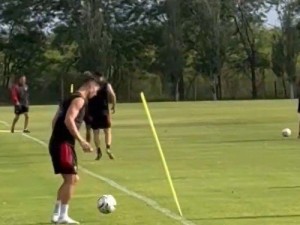 El regreso de un campeón: Federico Lértora ya entrena en Colón