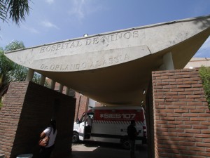 Continúa en grave estado la beba mordida por perro pitbull en Santa Rosa de Lima