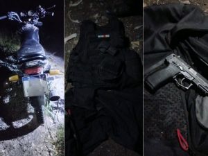 Recuperaron el arma, el chaleco y la moto robados a una policía en la Autopista Santa Fe–Rosario