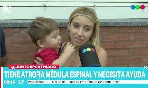 Thiago tiene un año, tiene AME y debe colocarse la vacuna "más cara del mundo" antes de los dos años