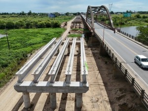 Puente Carretero: la obra ya alcanzó el 30% de avance