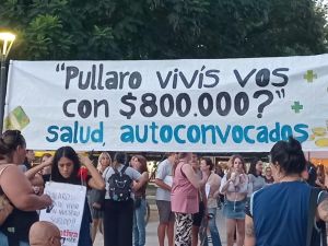 Nuevo abrazo al Cullen: se mantiene el reclamo de autoconvocados de salud